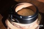 Load image into Gallery viewer, Classic Black Formal Leather Belt
