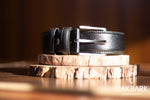 Load image into Gallery viewer, Classic Black Formal Leather Belt
