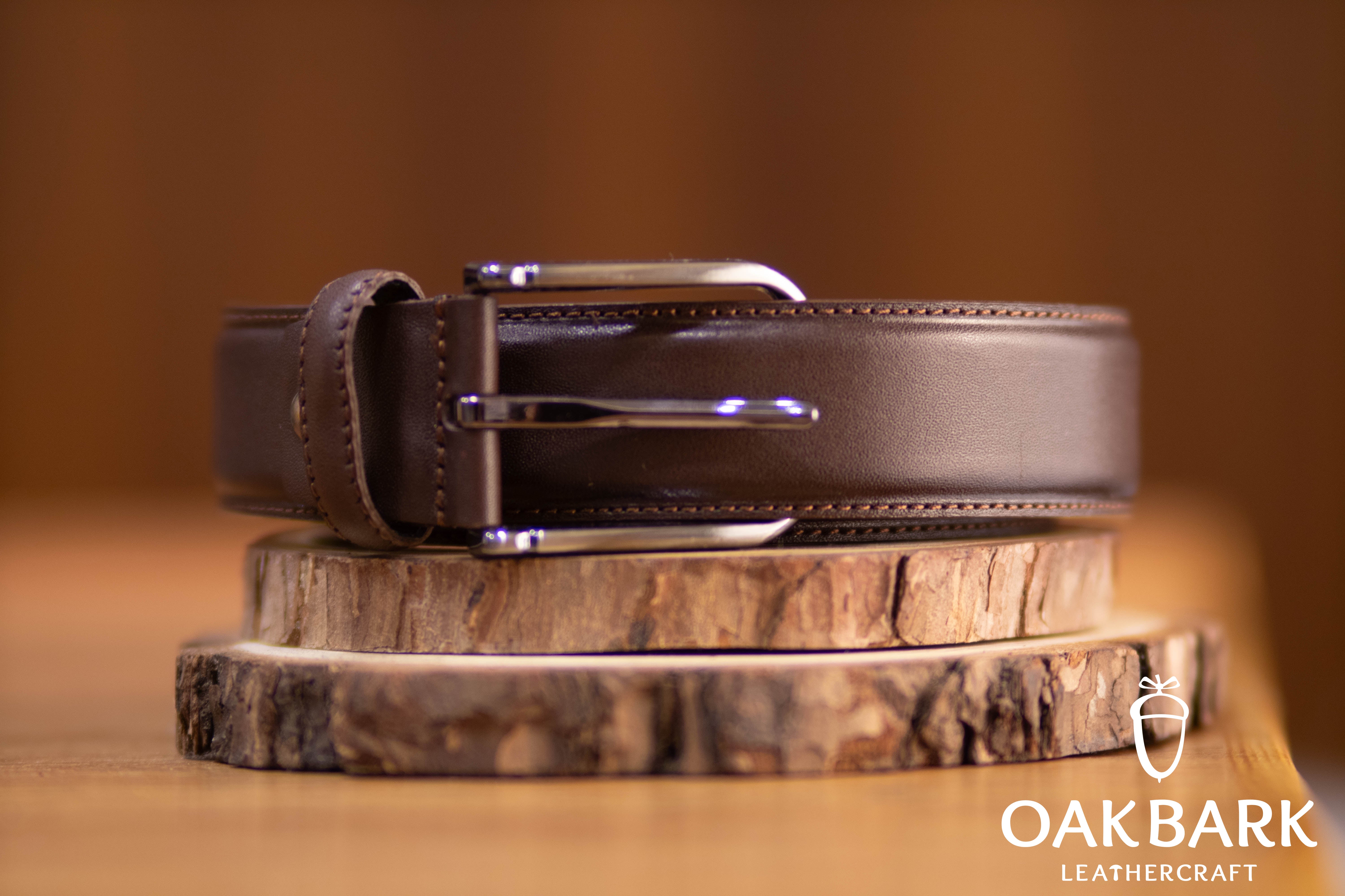 Brown Formal Leather Belt