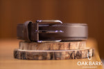 Load image into Gallery viewer, Brown Formal Leather Belt
