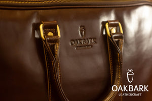 The Executive Pro – Premium Leather Laptop Bag