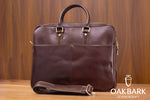 Load image into Gallery viewer, The Executive Pro – Premium Leather Laptop Bag
