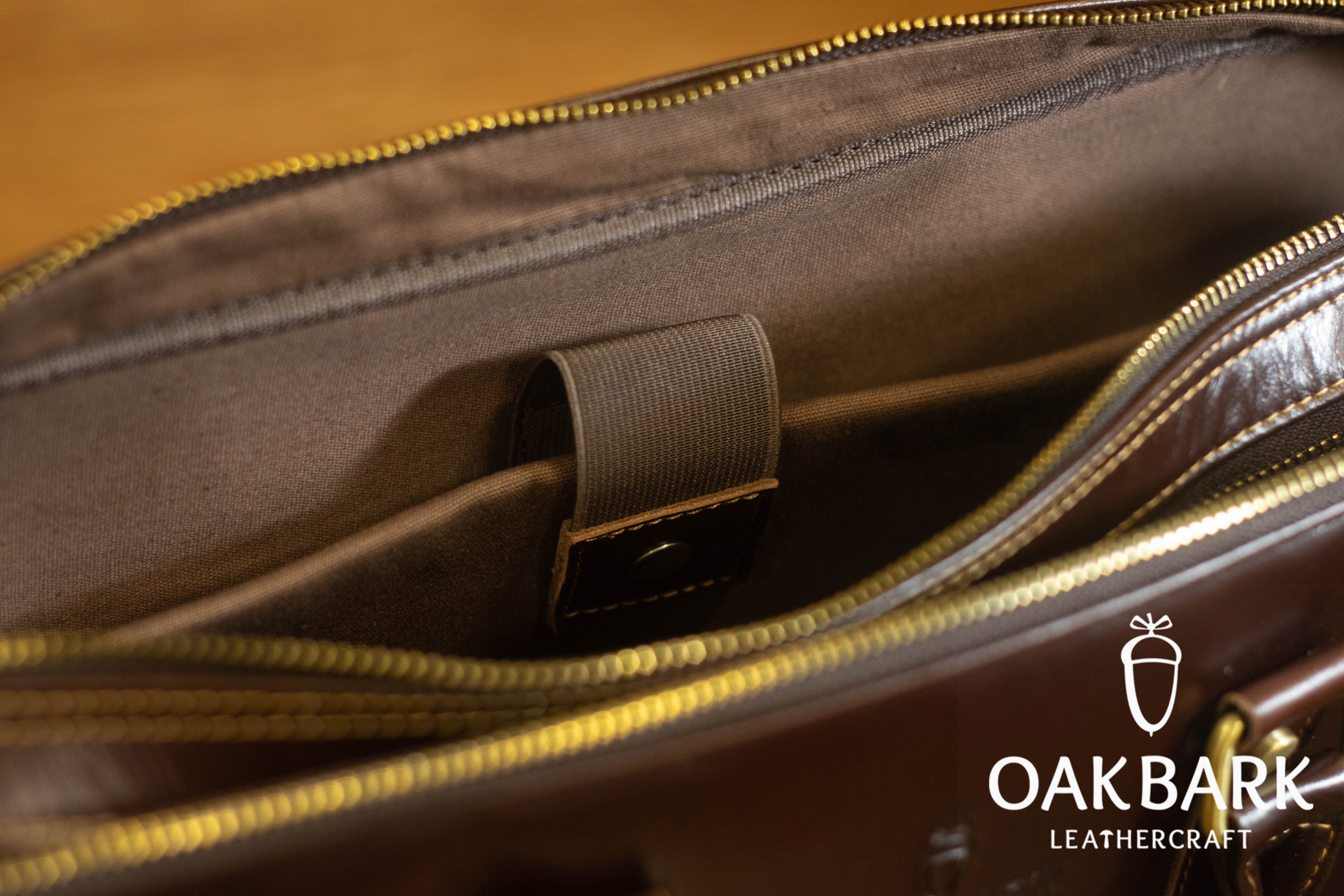 The Executive Pro – Premium Leather Laptop Bag