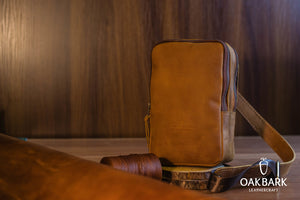 Handmade Leather Men's Sling Bag