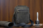 Load image into Gallery viewer, Grey Messenger Bag

