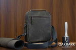 Load image into Gallery viewer, Grey Messenger Bag
