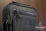 Load image into Gallery viewer, Grey Messenger Bag

