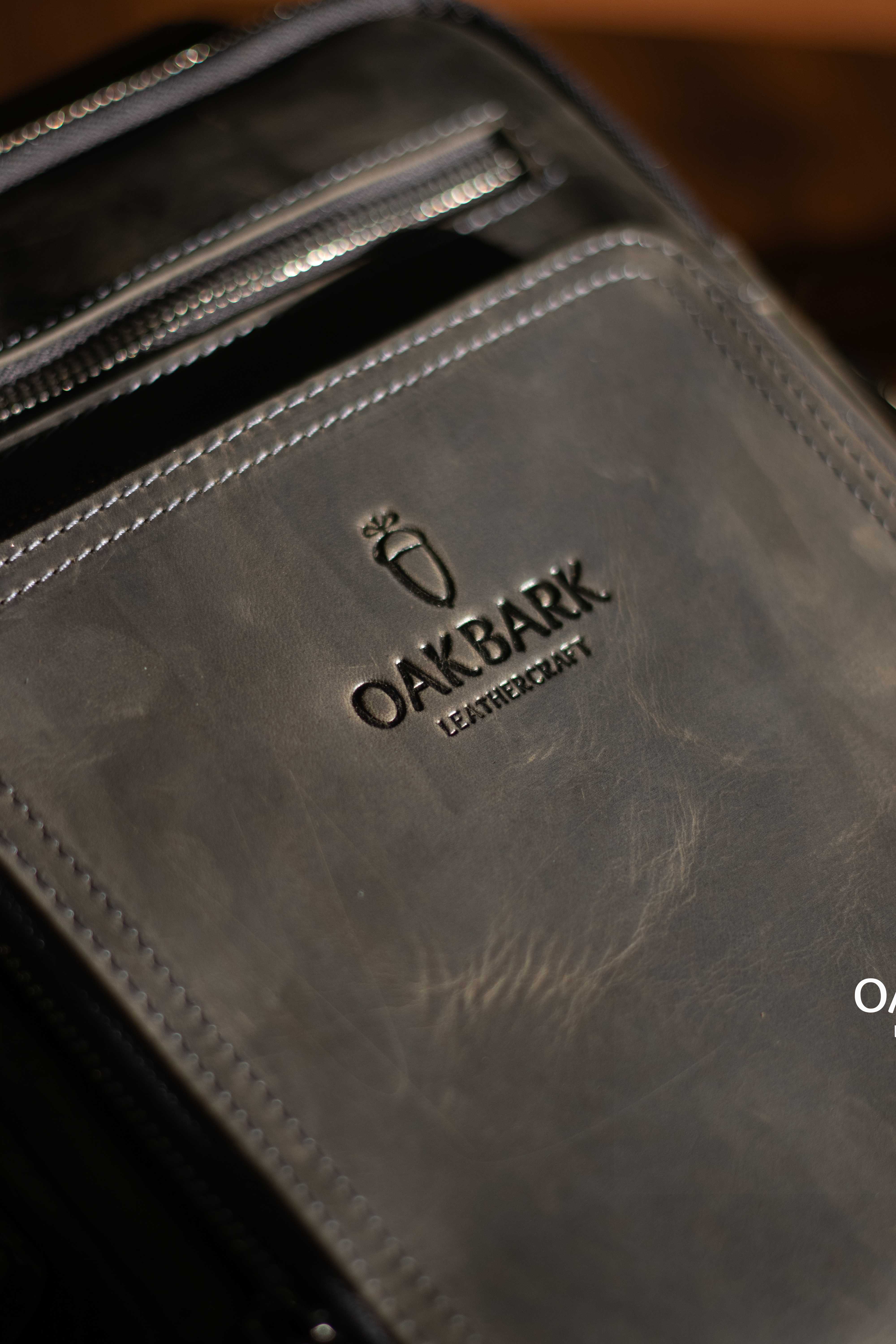 Grey Messenger Bag