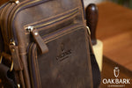 Load image into Gallery viewer, Brown Messenger Bag
