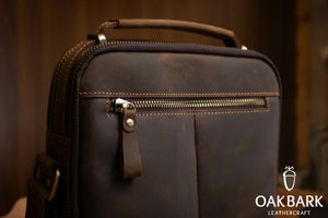 Brown Messenger Bag