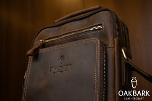 Brown Messenger Bag