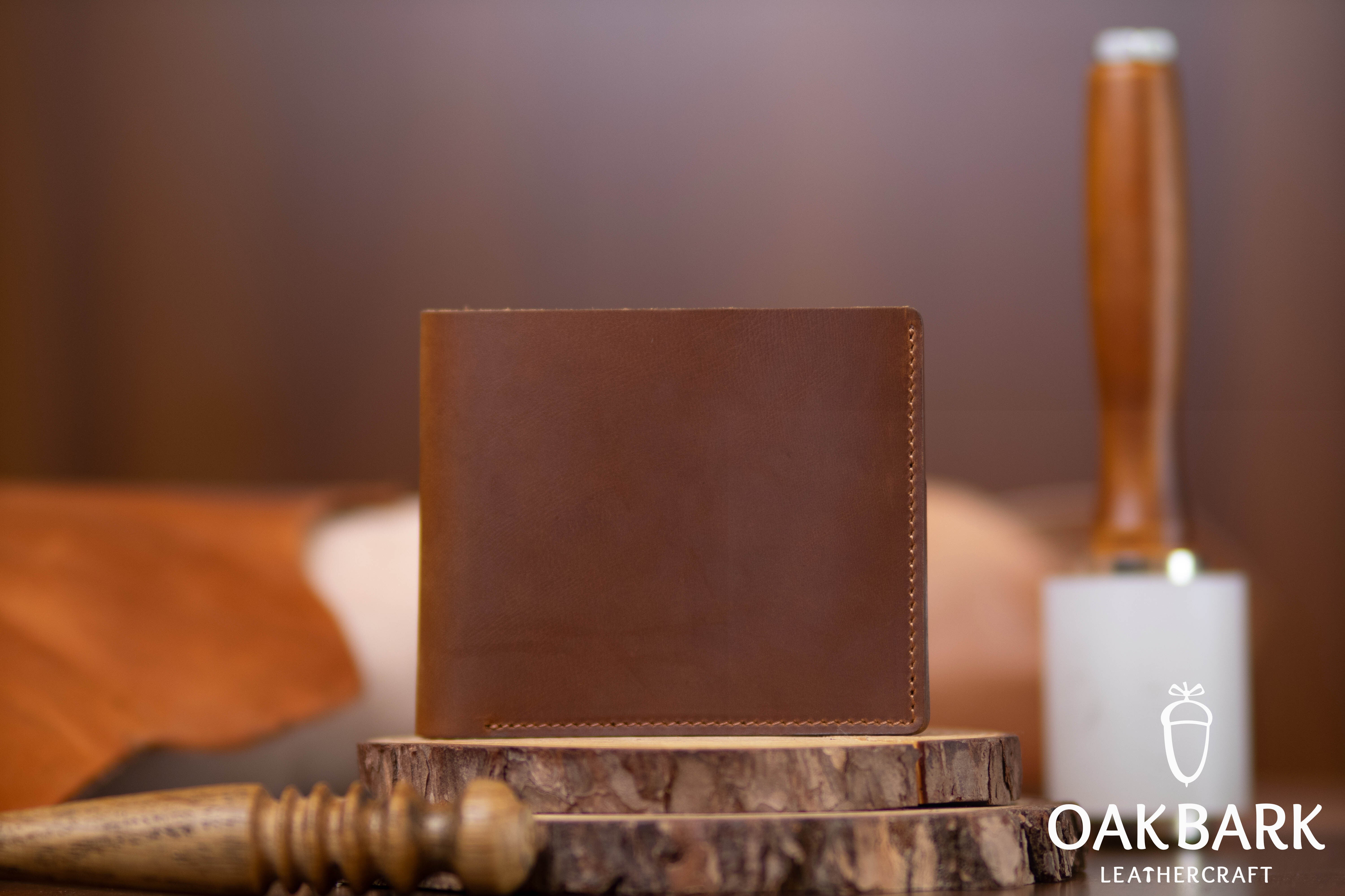 Traditional Brown Bifold Wallet