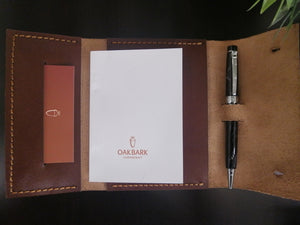 Brown Leather Notebook Cover