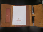 Load image into Gallery viewer, Tan Leather Notebook Cover
